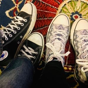 Fantastic Condition Women’s metallic Missoni High tops